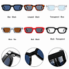 Blue Square Sunglasses Retro 5