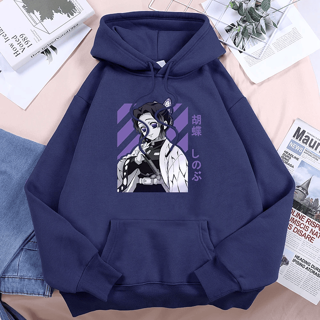 Demon Slayer Kochou Shinobu Women Hoodies 10