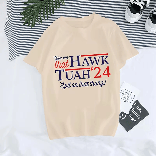 Hot Hawk Tuah 24 Spit on That Thang Mange Tee 3