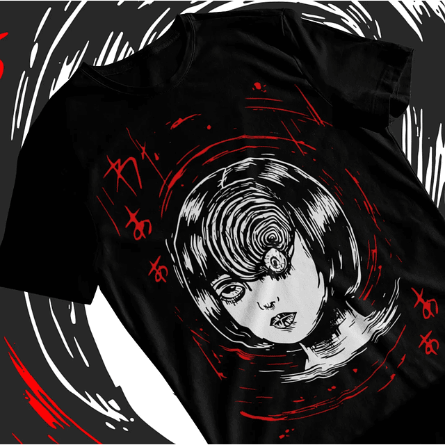 T-Shirt Tomie Junji Ito Uzumaki  1