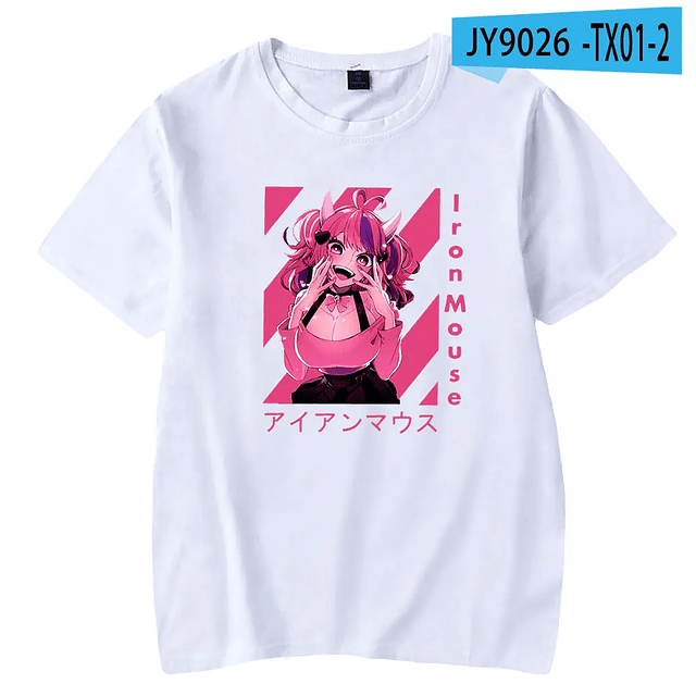 Hololive VTuber Ironmouse Tshirt  17