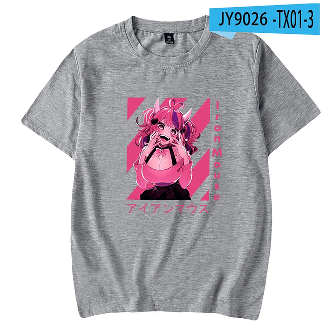 Hololive VTuber Ironmouse Tshirt  20