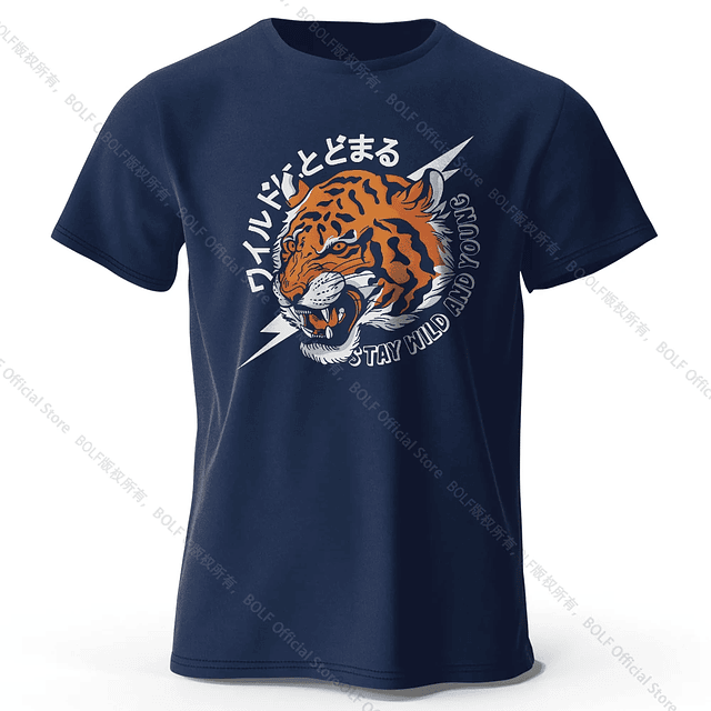 Men's Trust Tiger Printed T-Shirt  19