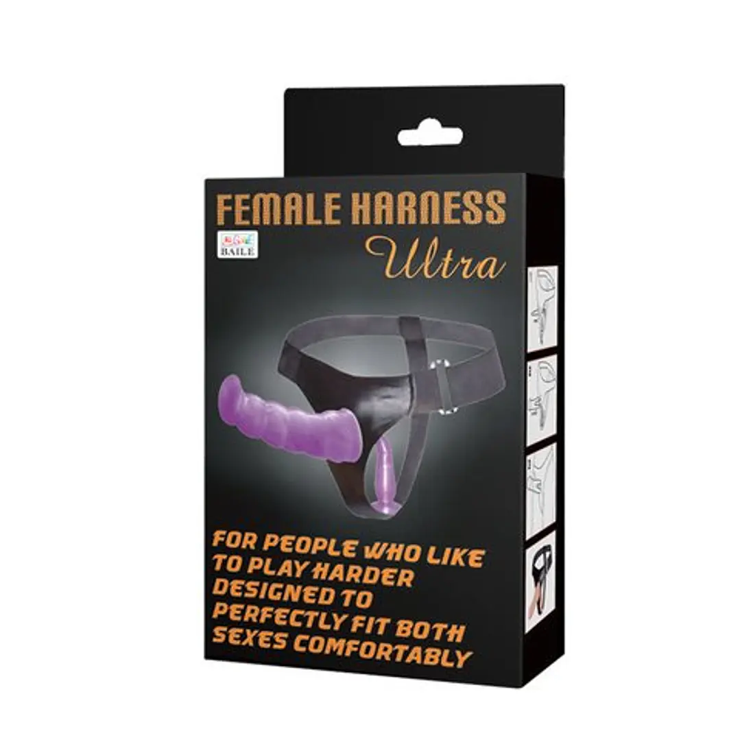 ULTRA FEMALE HARNESS DOUBLE PENETRATION 5