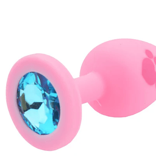 PLUG ANAL SILICONA HUELLA TALLA S