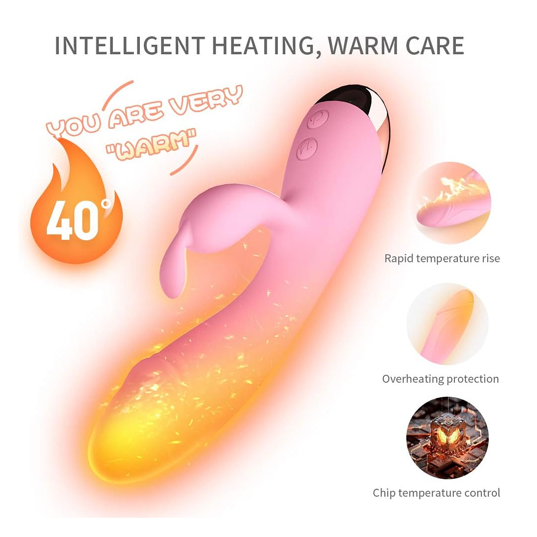 VIBRADOR RABBIT SMART HOT 3