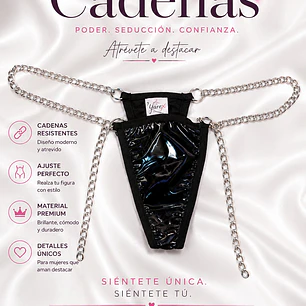 TANGA CADENA WET 9014