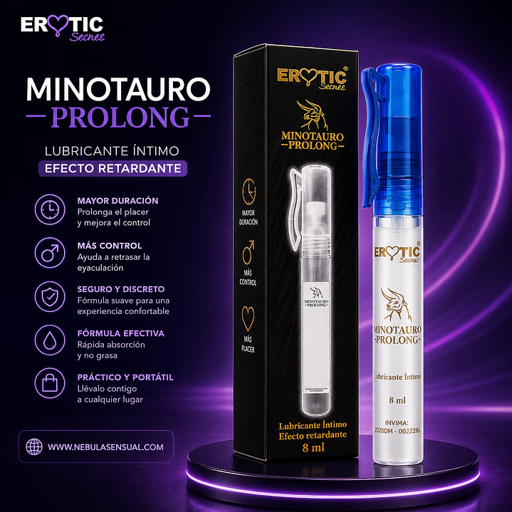 RETARDANTE MINOTAURO SPRAY 8ML 2