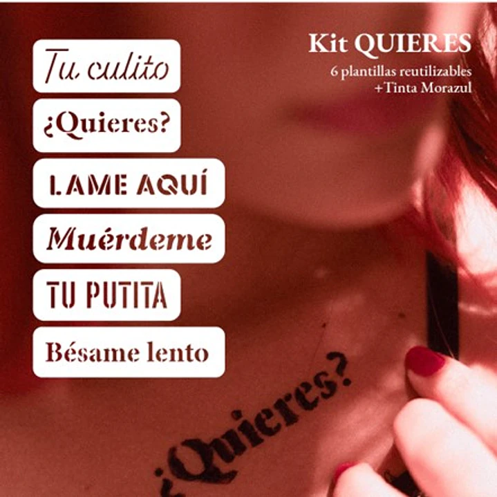 KIT QUIERES?  TATUAJES COMESTIBLES 6