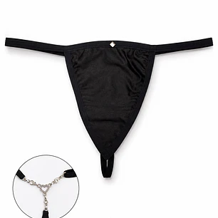 TANGA CORAZON CON HERRAJE