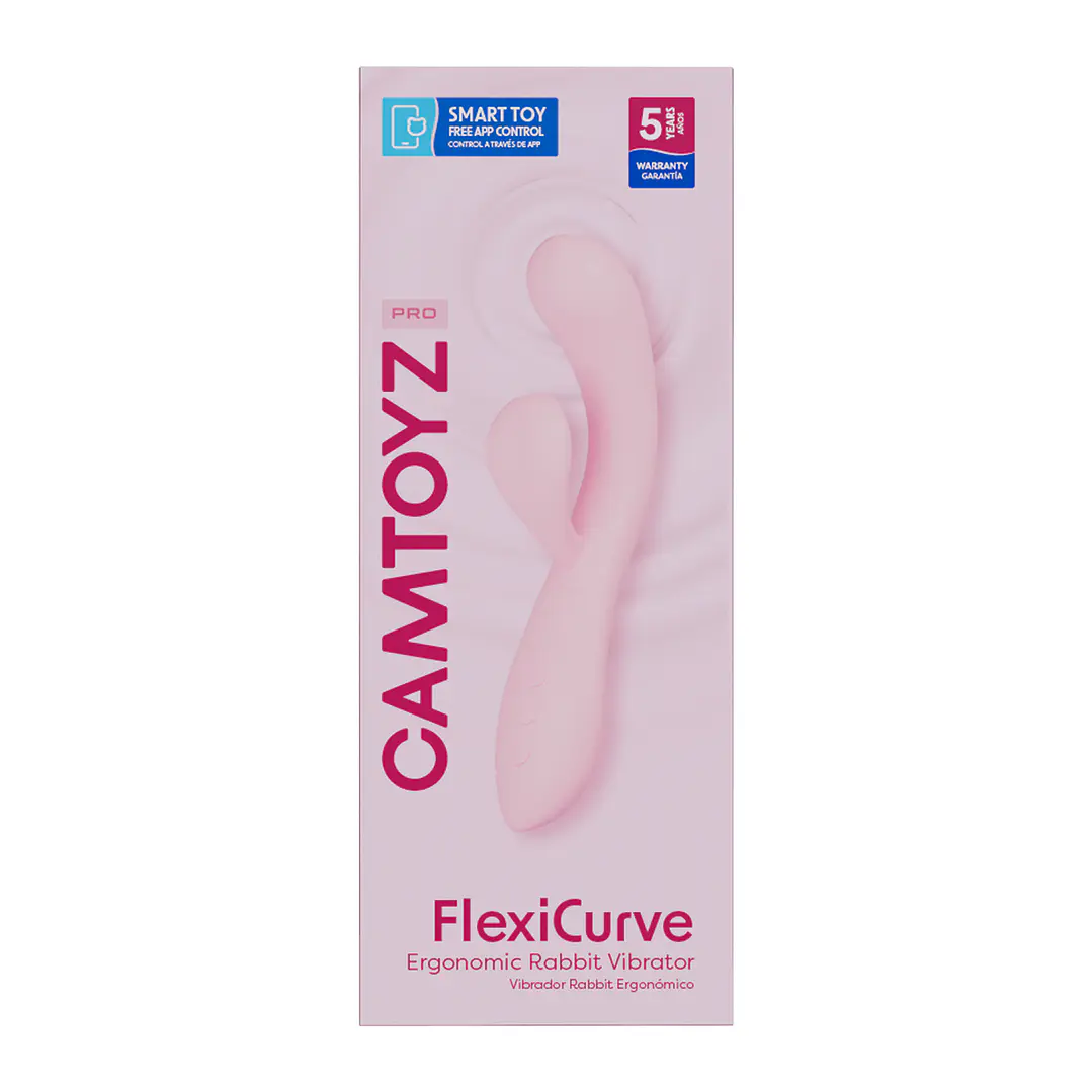 VIBRADOR FLEXI CURVY CON APP 4