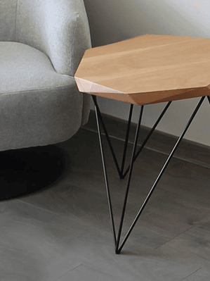 Mesa Lateral GEOZ - Madera Nativa