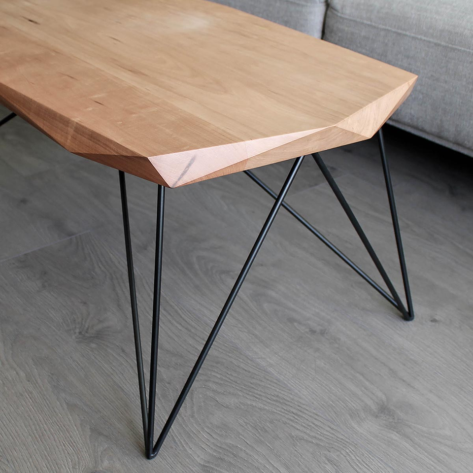 Mesa Centro GEOZ - Madera Nativa 3