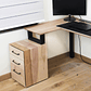 Escritorio Trapecio ELE Cajonera - Madera Nativa - Miniatura 9