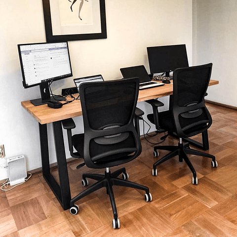 Escritorio Trapecio Inveretido - Madera Nativa