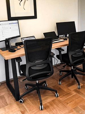 Escritorio Trapecio Inveretido - Madera Nativa