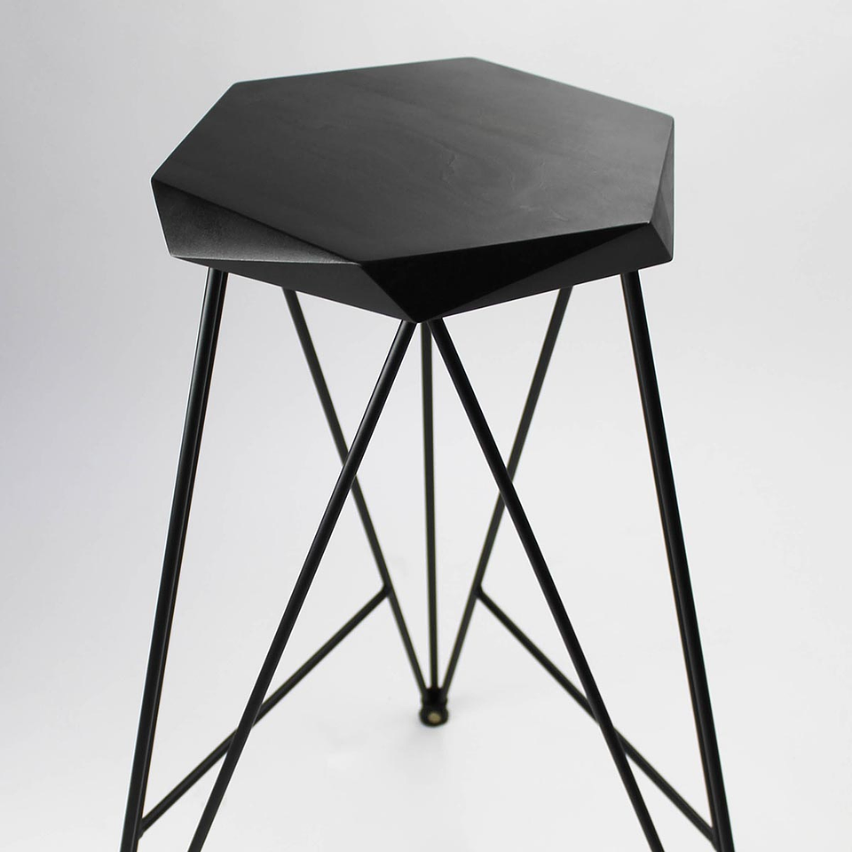 Taburete GEOZ - Madera Nativa 6