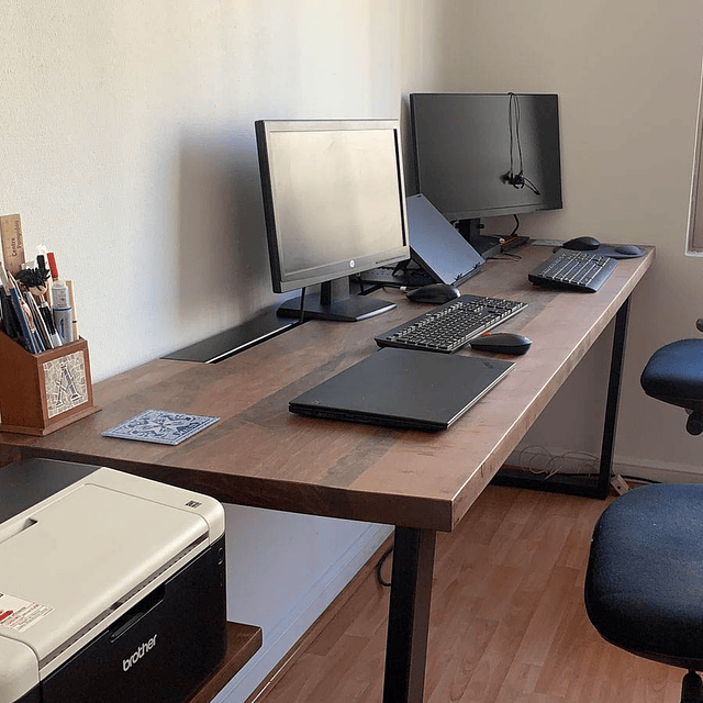 Escritorio Trapecio - Madera Nativa 5