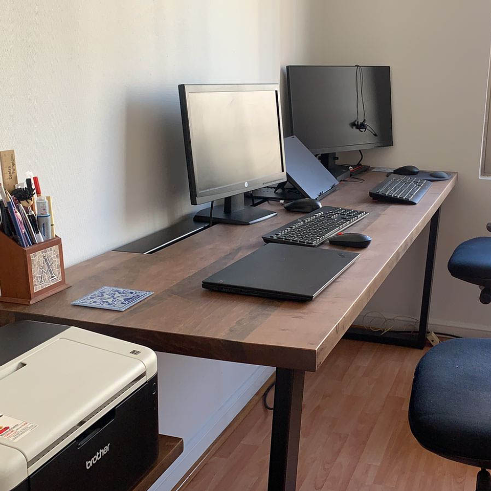 Escritorio Trapecio - Madera Nativa 5