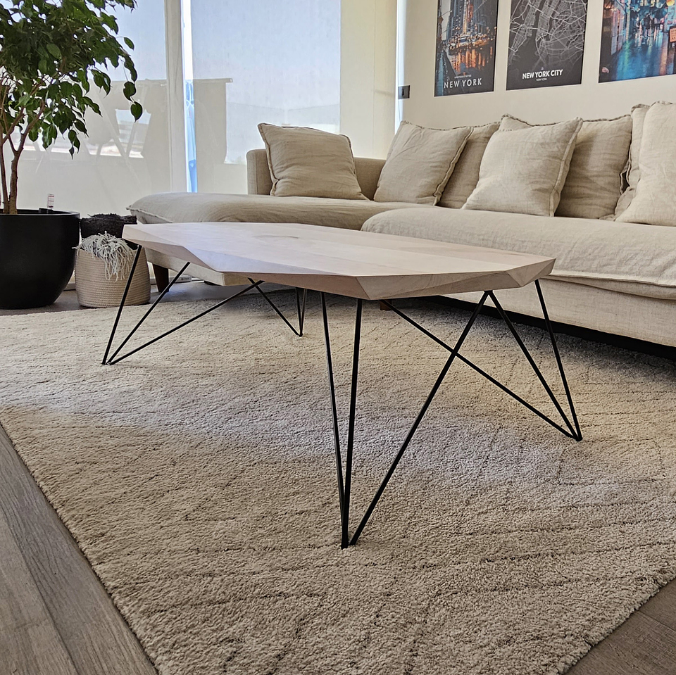 Mesa Centro GEOZ - Madera Nativa 8