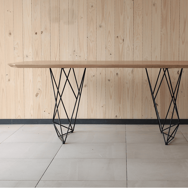 MESA Comedor Fractal - Madera Nativa 3