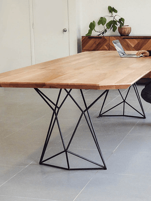 MESA Comedor Fractal - Madera Nativa