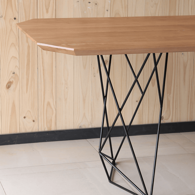 MESA Comedor Fractal - Madera Nativa 2