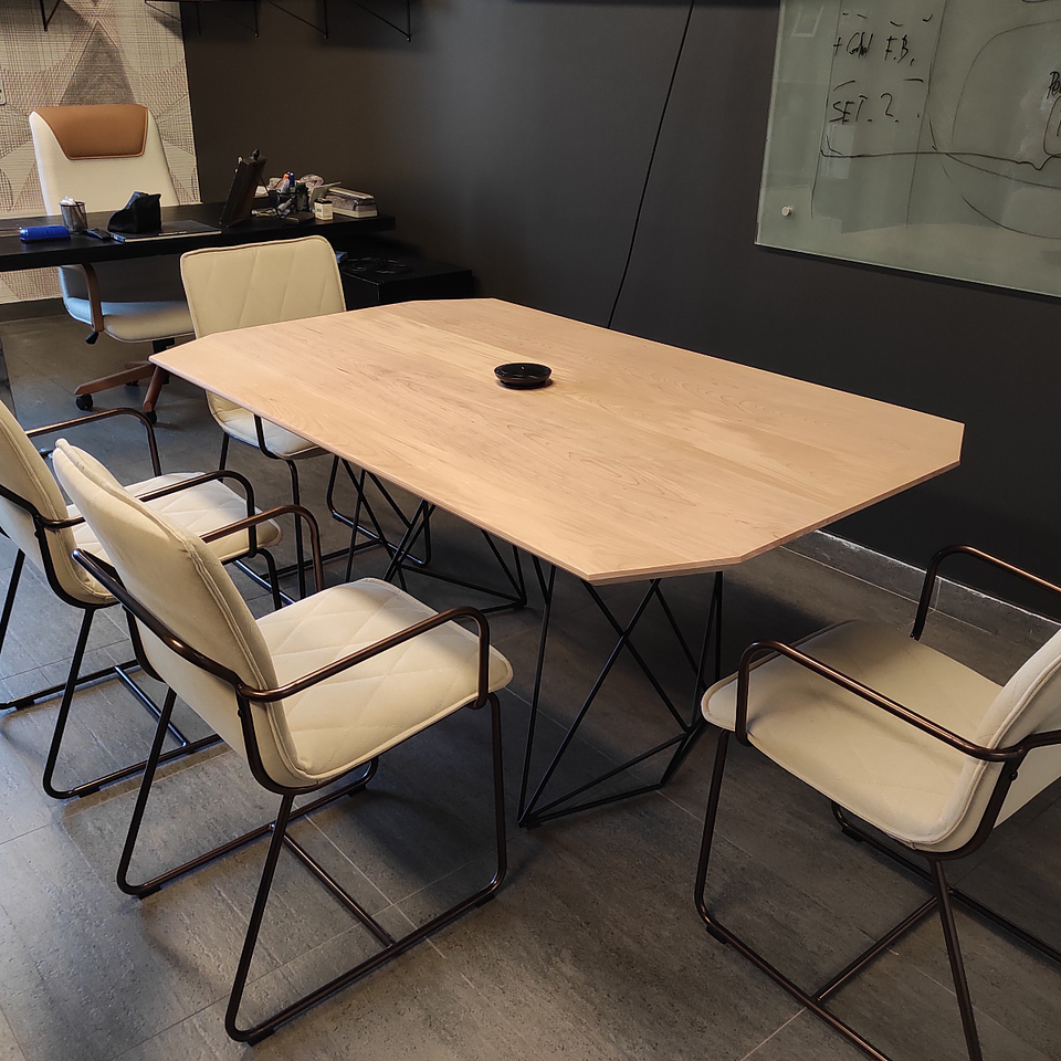 MESA Comedor Fractal - Madera Nativa 6