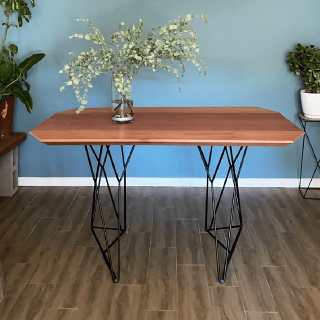 MESA Comedor Fractal - Madera Nativa 4