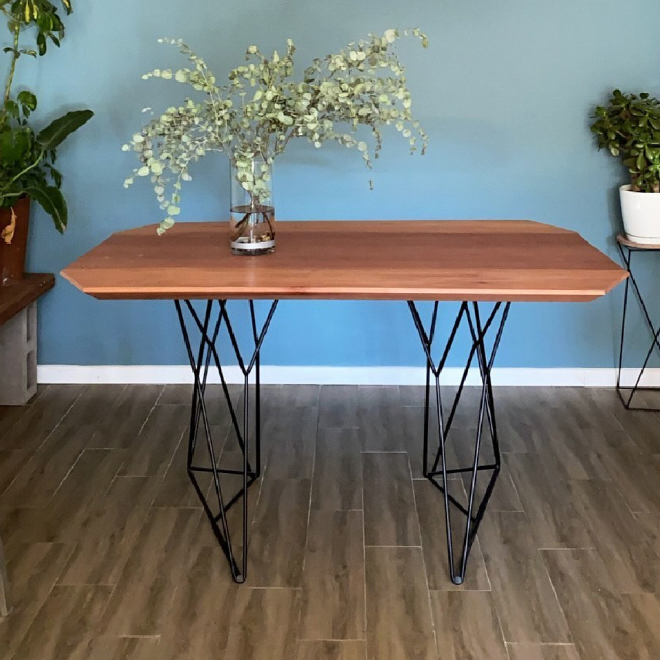 MESA Comedor Fractal - Madera Nativa 4