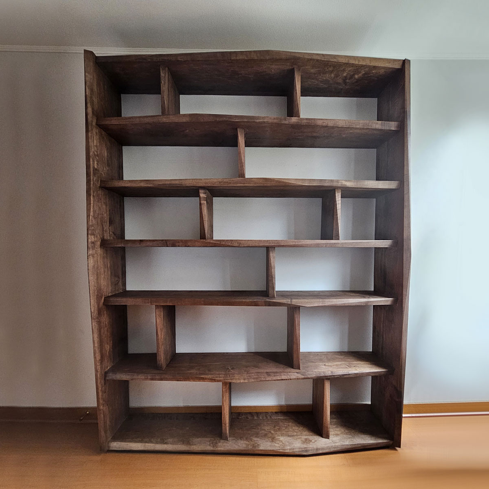 Librero / Repisas GEOZ *cerrado - Madera Nativa 5