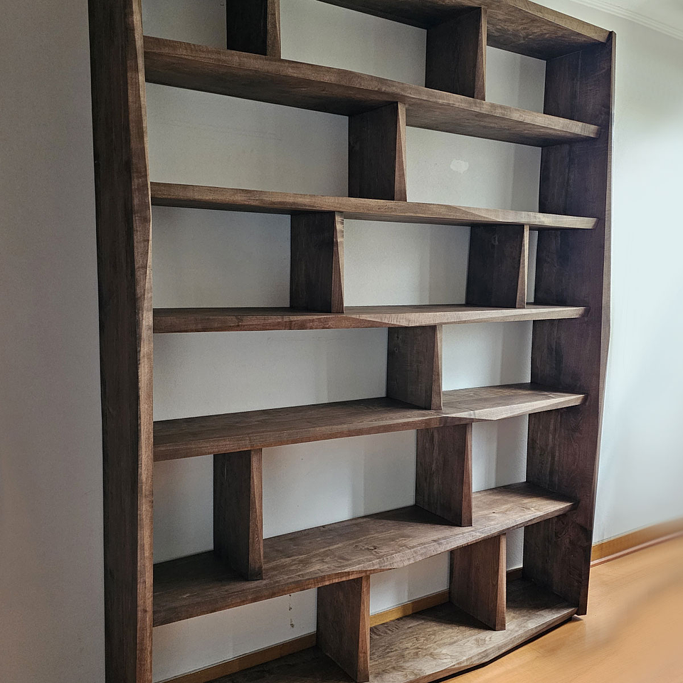 Librero / Repisas GEOZ *cerrado - Madera Nativa 3