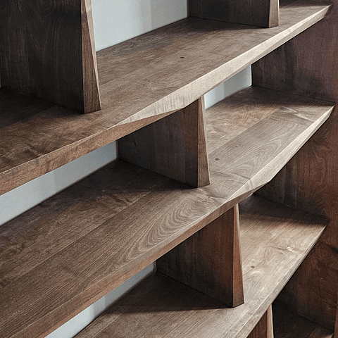 Librero / Repisas GEOZ *cerrado - Madera Nativa