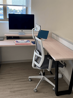 Escritorio Trapecio ELE - Madera Nativa