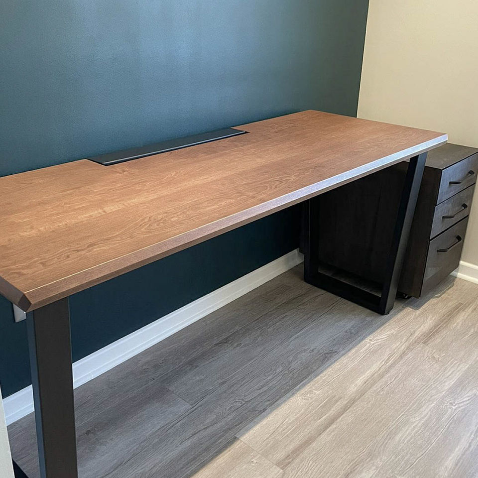 Escritorio Trapecio - Madera Nativa 7