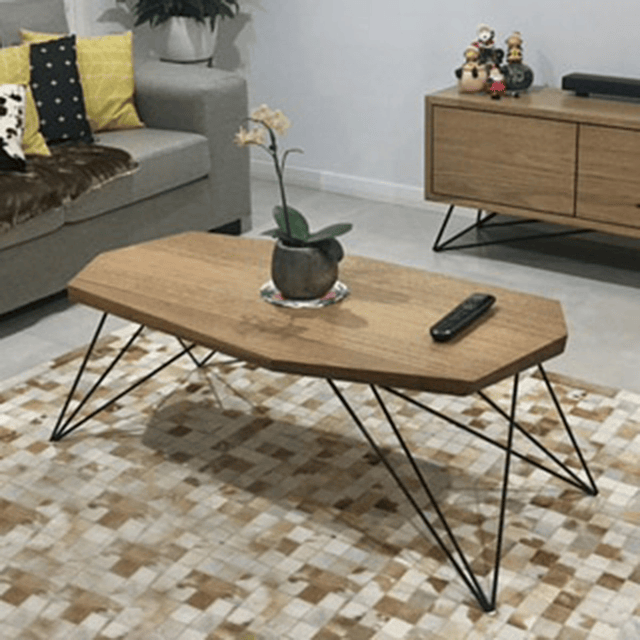 Mesa Centro GEOZ - Madera Nativa 4