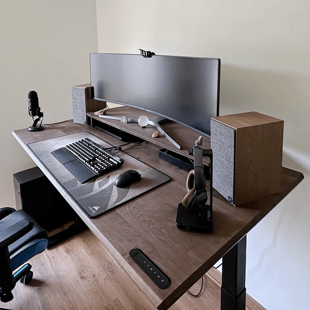  Escritorio Regulable PRO - Madera Nativa 7