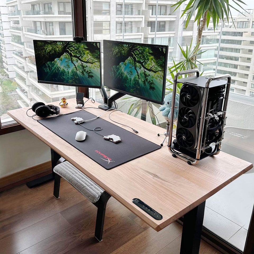  Escritorio Regulable MAX - Madera Nativa 6