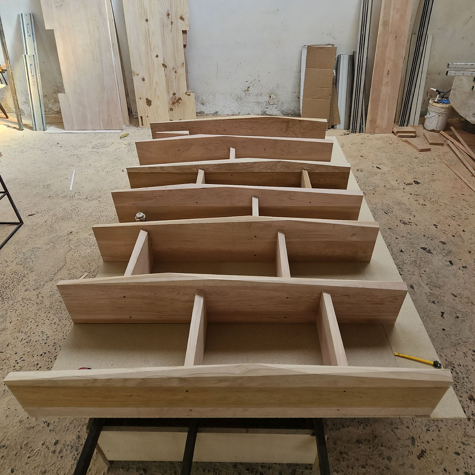 Librero / Repisas GEOZ *abierto - Madera Nativa 4