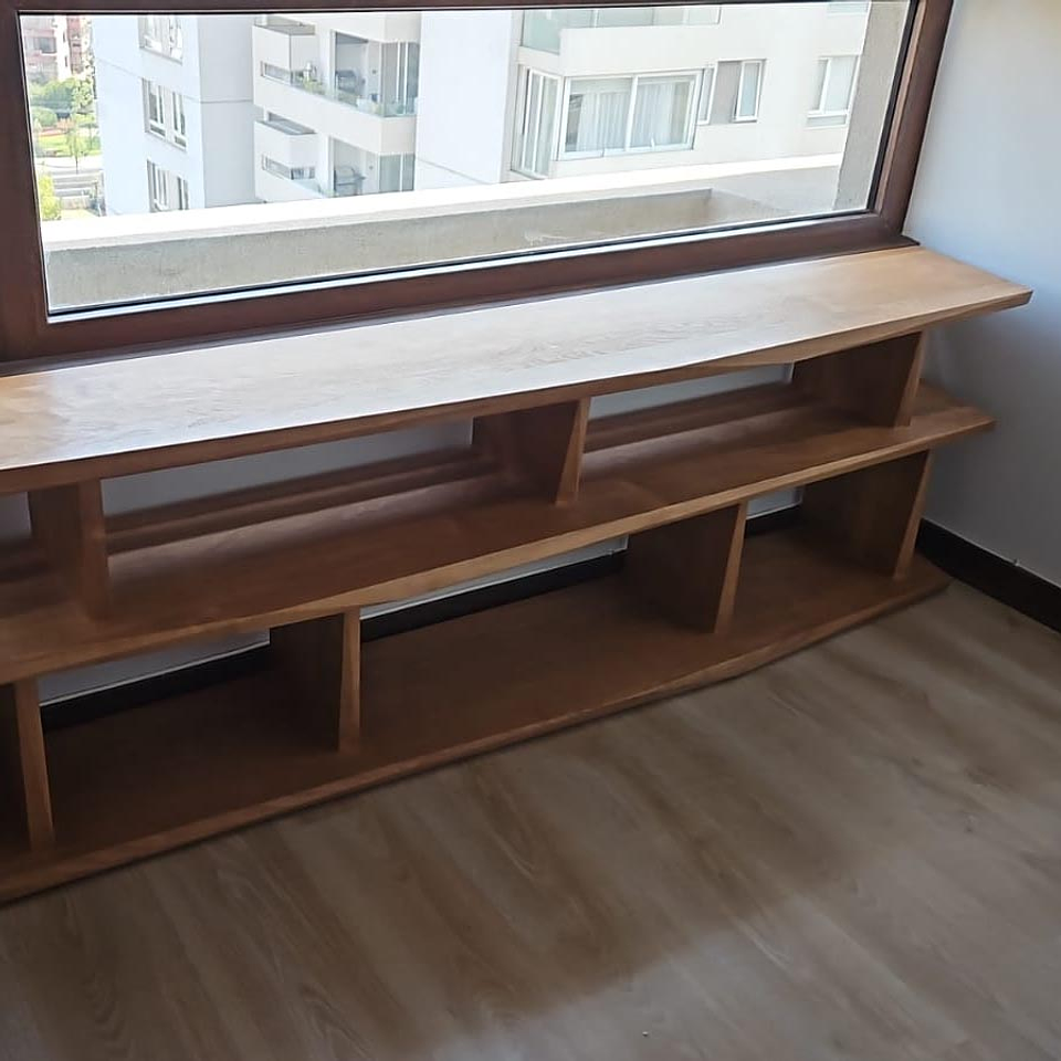 Librero / Repisas GEOZ *abierto - Madera Nativa 3