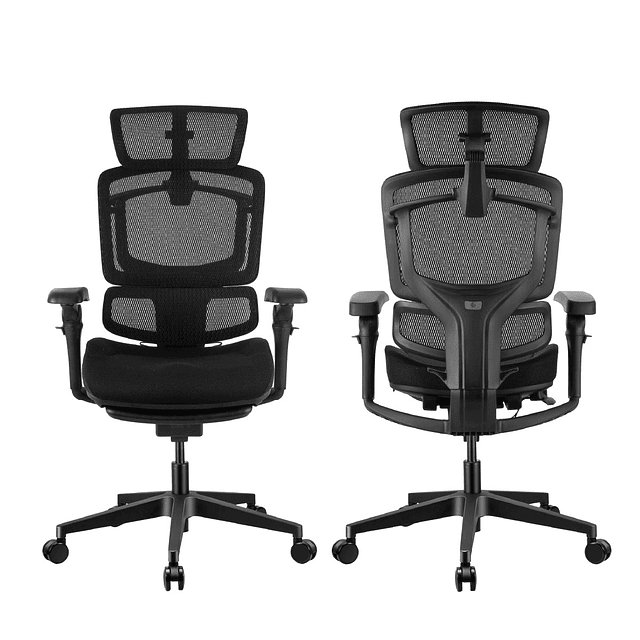 Silla Ergonómica - CLOUD *Negra 7