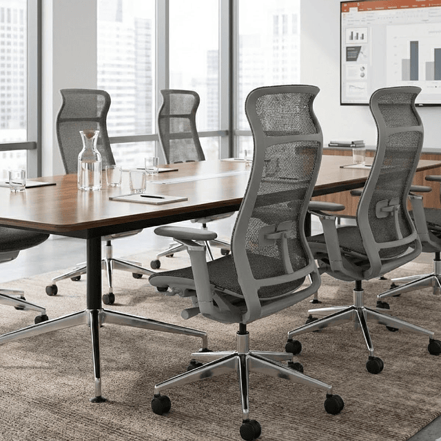 Silla Ergonómica - VENTO *Gris 4