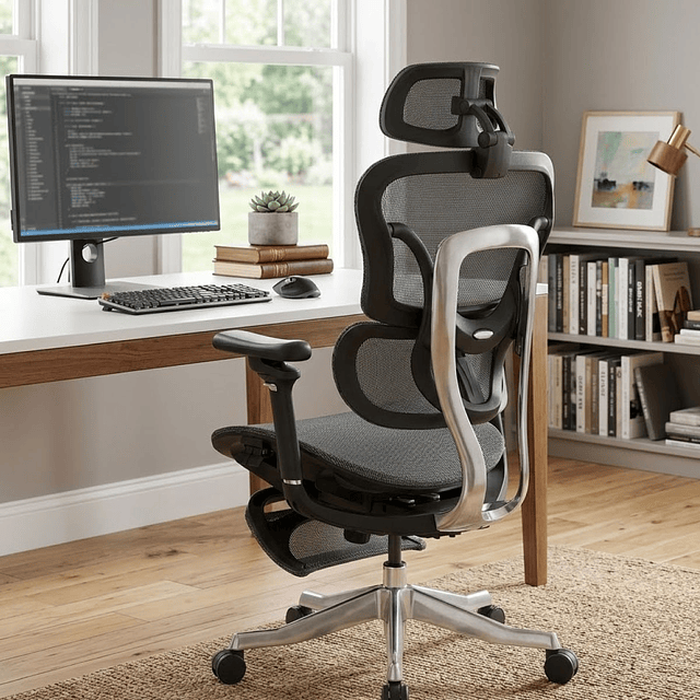 Silla Ergonómica - GRAVIT *NEGRA 3