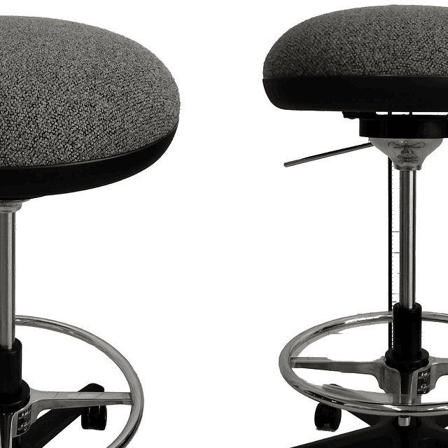 Silla Taburete - UVA * Negro 2