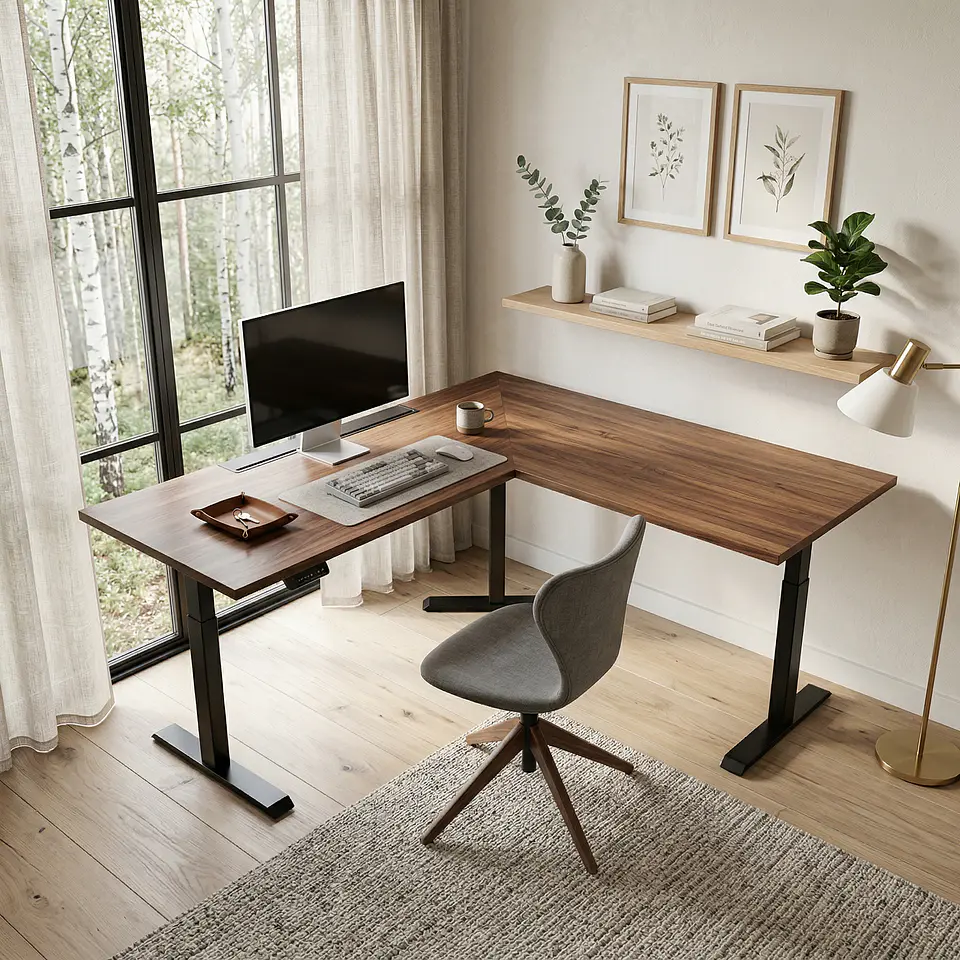  Escritorio Regulable ELE - Madera Nativa 5