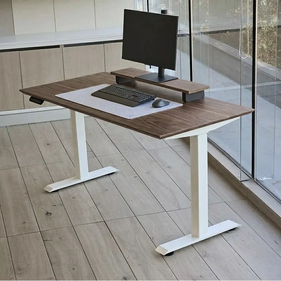  Escritorio Regulable PRO BLANCO - Madera Nativa 5