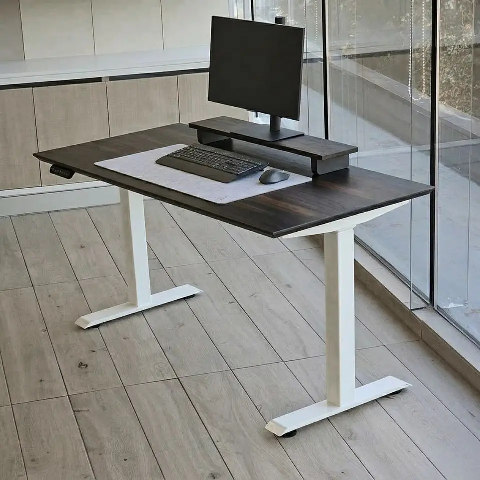  Escritorio Regulable PRO BLANCO - Madera Nativa 6