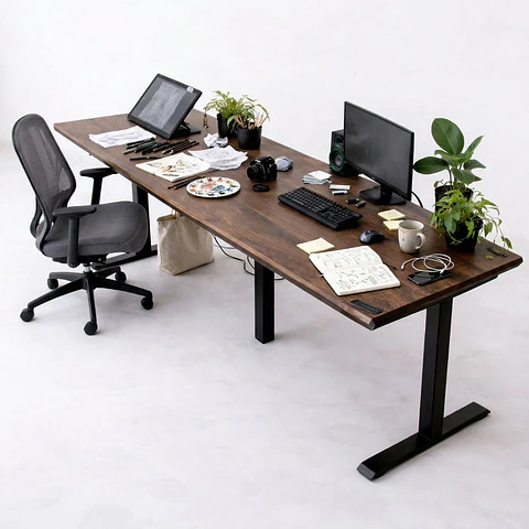  Escritorio Regulable PRO XL - Madera Nativa 