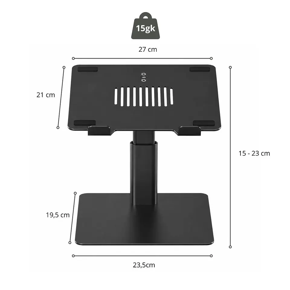 Soporte Laptop Ajustable - BASE LAPTOP 3