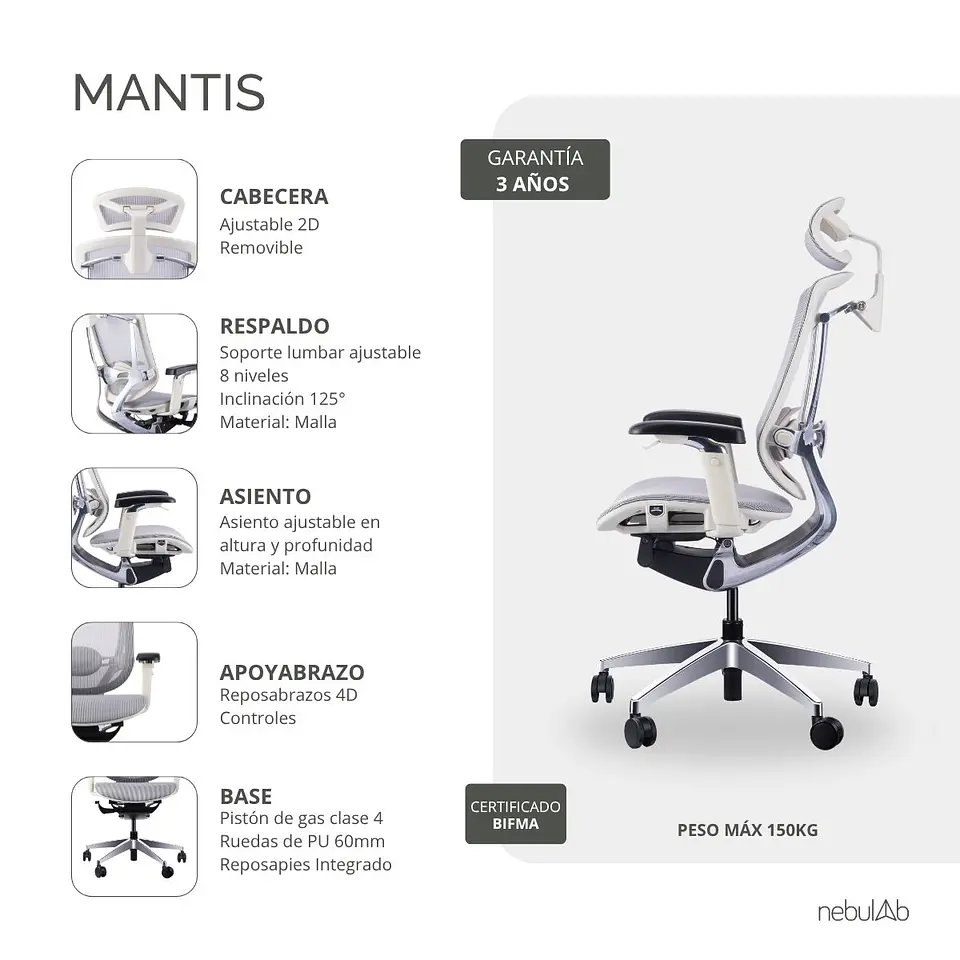 MANTIS - Gris 9